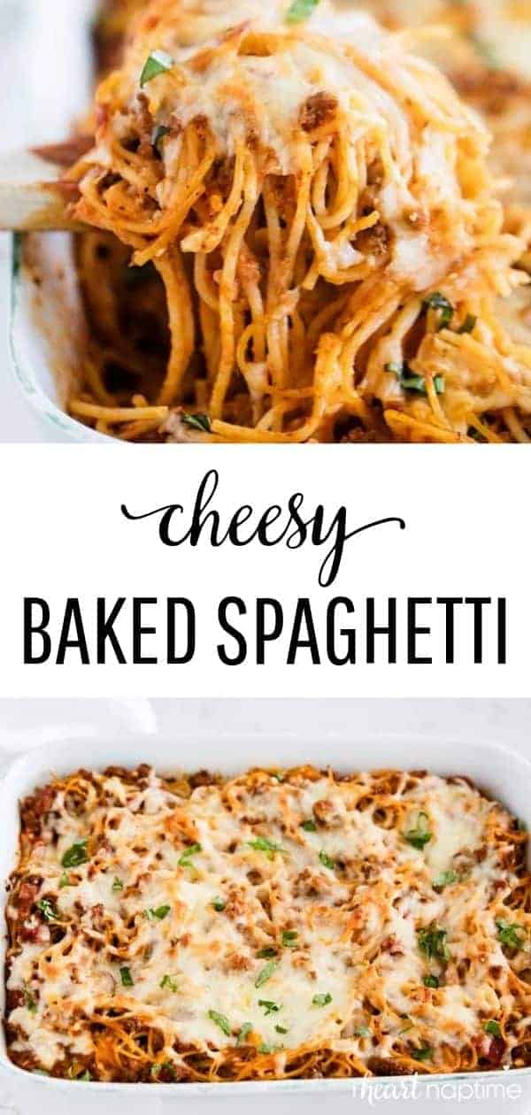 EASY Baked Spaghetti (Freezer-Friendly!) - I Heart Naptime